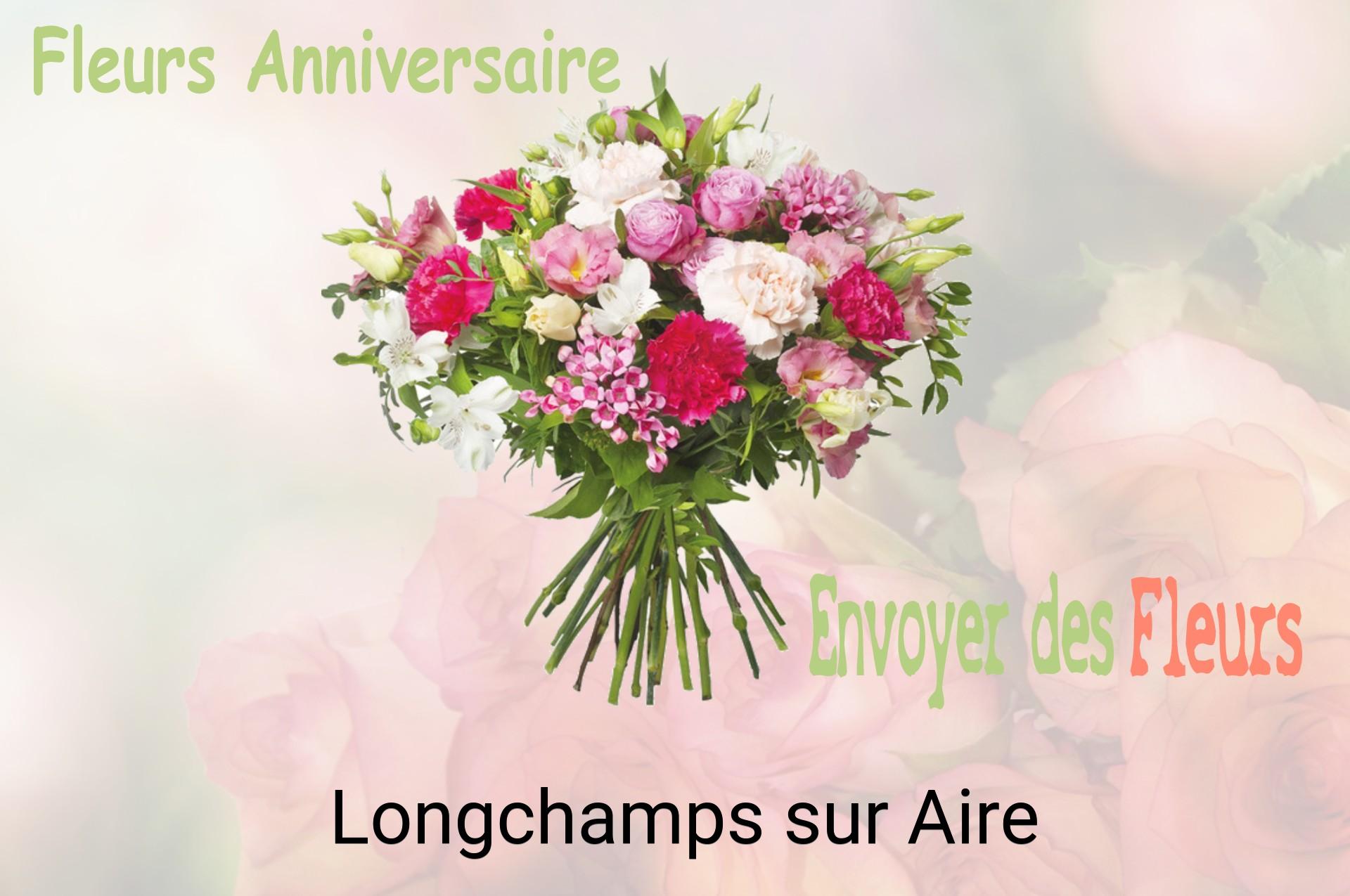 Bouquet de fleurs d’anniversaire livré à Longchamps-sur-Aire