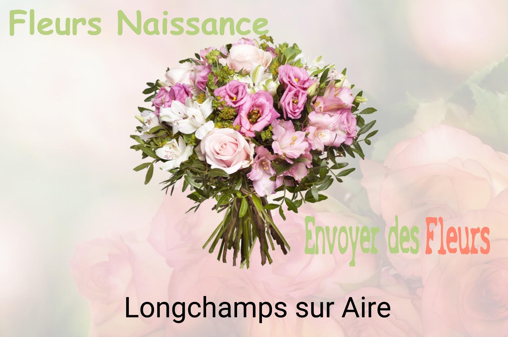 Bouquet de fleurs de naissance livré à Longchamps-sur-Aire